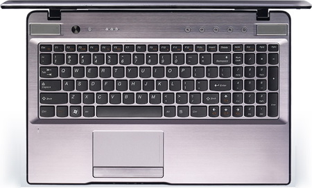 ноутбук  Lenovo IdeaPad Z570 клавиатура