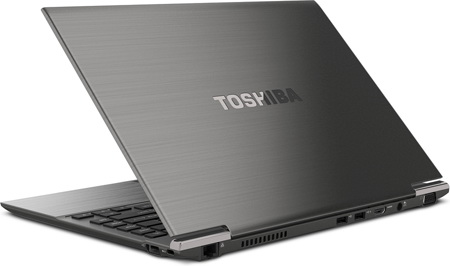 ультрабук Toshiba Portege Z830 вид сзади