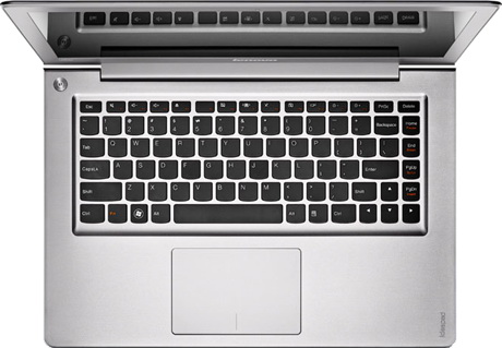 ноутбук Lenovo IdeaPad U400 - клавиатура