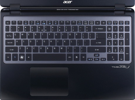 ноутбук Acer Aspire Timeline Ultra M3 - клавиатура