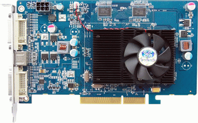 SAPPHIRE HD 4650 1GB DDR2 AGP view