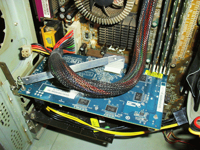 радиатор на мосту PCI-AGP