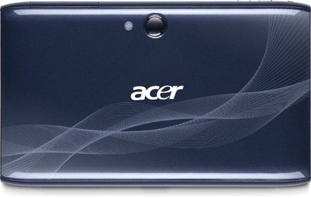 задняя сторона планшета Acer Iconia Tab A100