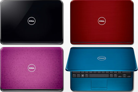 ноутбук Dell Inspiron M102z – цвета