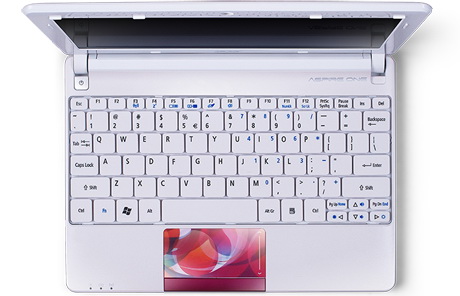 нетбук Acer Aspire One D270 – клавиатура