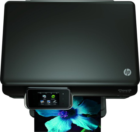 HP Photosmart 6510 e-All-in-One вид сверху