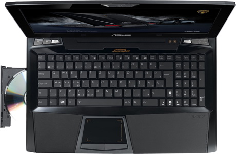 ASUS Lamborghini VX7Sx – клавиатура и тачпад