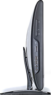 HP TouchSmart 9300 Elite – левая сторона