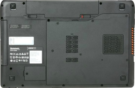 Lenovo IdeaPad Y570 с другой стороны