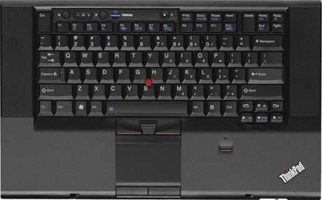 Ноутбук Lenovo Thinkpad T520 - клавиатура