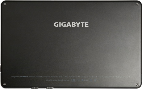 планшет GIGABYTE S1081 – вид сзади
