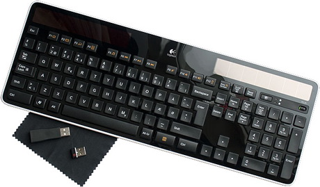 Logitech Wireless Solar Keyboard K750 - комплектация