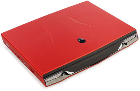 Dell Alienware M14x R2 - красный