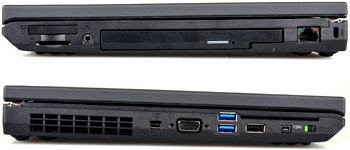 Lenovo ThinkPad W530 разъемы