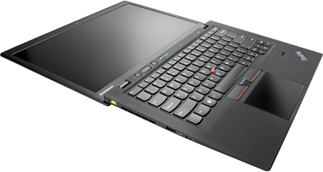 Lenovo ThinkPad X1 Carbon в отрытом состоянии