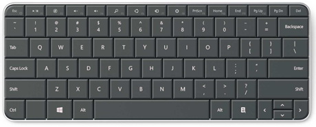 клавиатура Microsoft Wedge Mobile Keyboard
