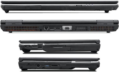 разъемы ноутбук Fujitsu CELSIUS H920