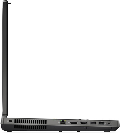 HP EliteBook 8770w – вид слева