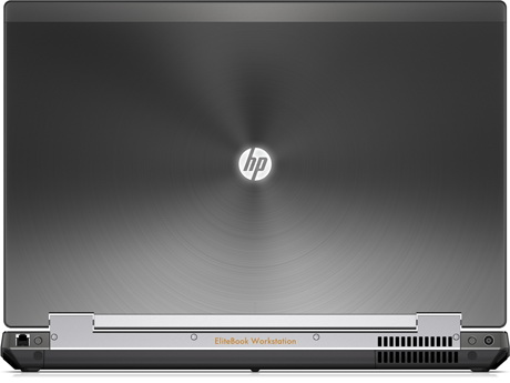 HP EliteBook 8770w – вид сзади