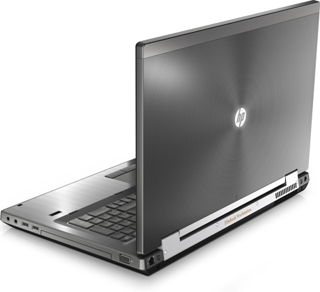 HP EliteBook 8770w – вид справа