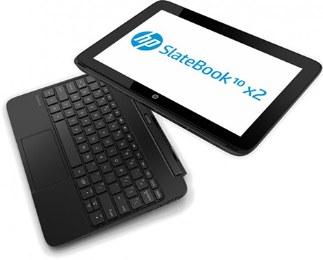 планшет SlateBook x2 с присоединяемой клавиатурой