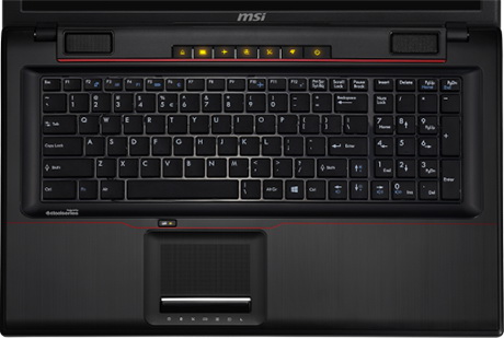 MSI GP70 – клавиатура