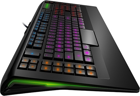 SteelSeries Apex Gaming Keyboard – вид сбоку