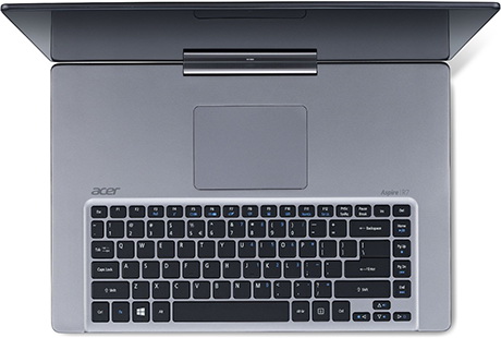 Acer Aspire R7 – клавиатура