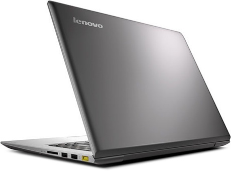 Lenovo IdeaPad U430– вид сзади