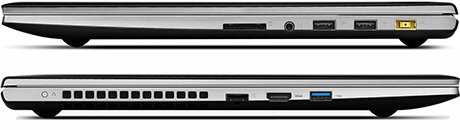 Lenovo IdeaPad U430 – вид сбоку