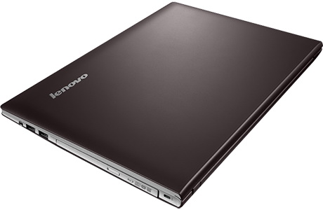 Lenovo IdeaPad Z400 Touch в закрытом состоянии