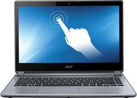 Acer Aspire V7 – дисплей