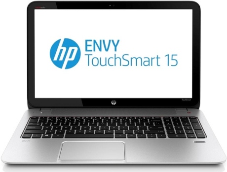 HP Envy TouchSmart 15 – вид на дисплей