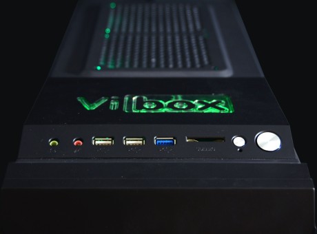 Vibox Envy – вид сверху, дизайн