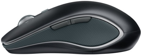 Logitech Wireless Mouse M560 – вид сбоку