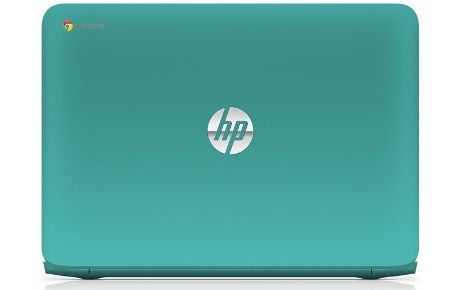 Логотип HP и Chrome на задней крышке