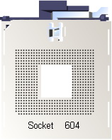 604 контактный Socket 604