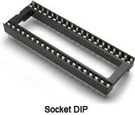 40 контактный Socket DIP