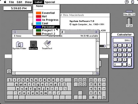операционная система System 7 для Macintosh