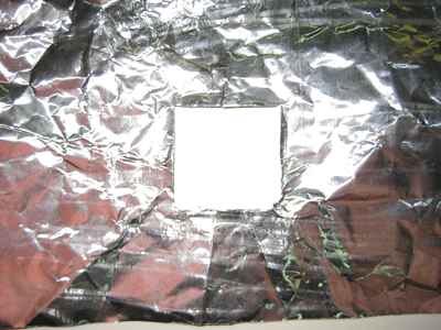 Ремонт чипсета ноутбука – защита бумагой от перегрева