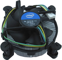 кулер от Intel в боксовой комплектации процессора
